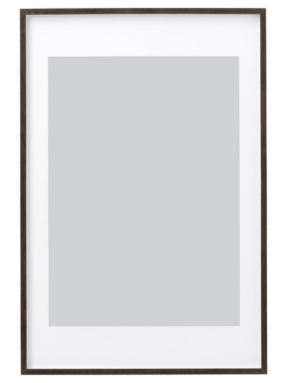 IKEA HOVSTA Large Picture Frame, Dark Brown, 24" x 35 ¾"